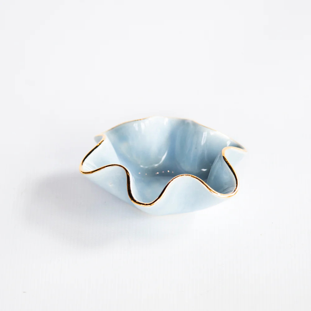 Ami Wavy Bowl - Ring Dish | Susan Gordon Pottery