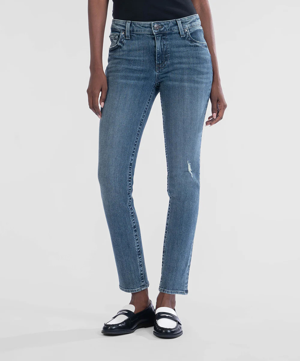 Stevie Mid Rise Straight Leg - Kut from the Kloth | Kut From Kloth