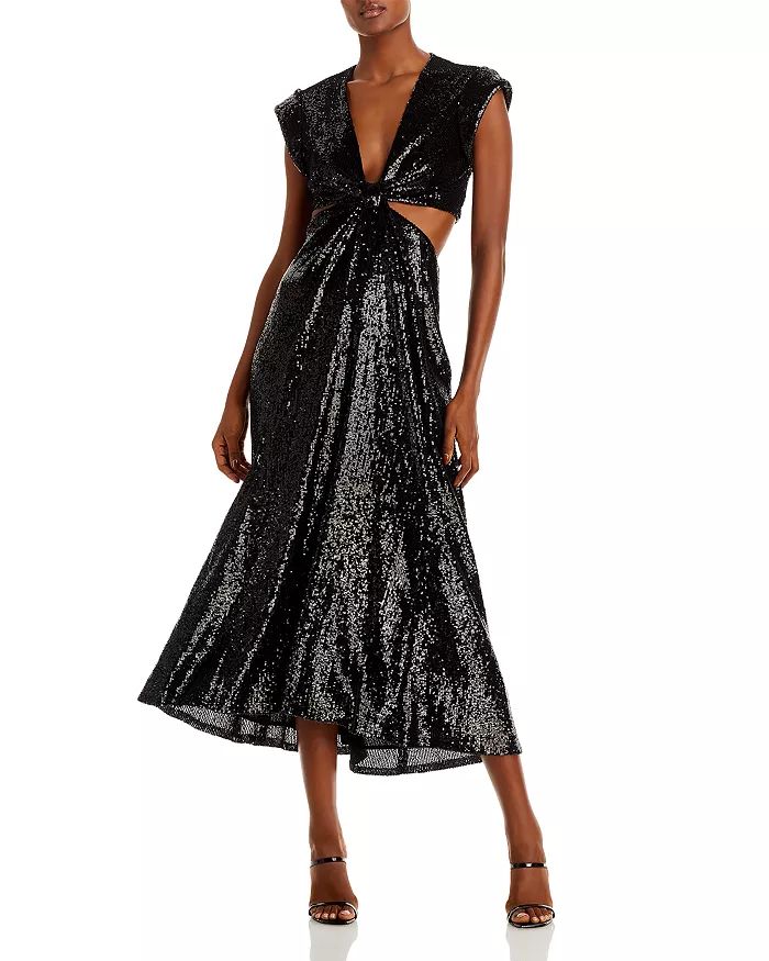 Alexis Sequined Side Cutout Dress | Bloomingdale's (US)