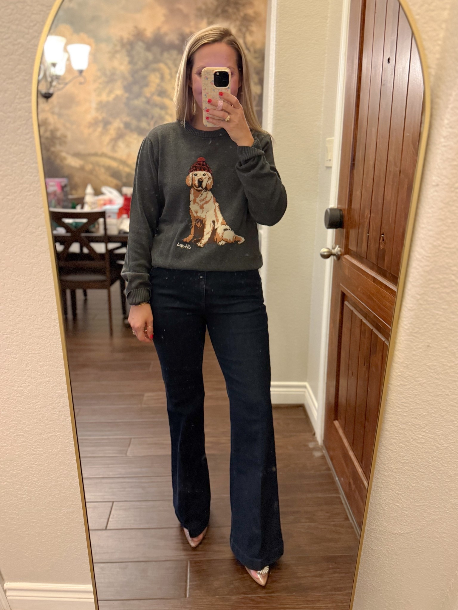 New outfit from Walmart! Size small sweater, size 6 jeans. 

Holiday style, holiday party, over 40


#LTKFindsUnder50 #LTKOver40 #LTKHoliday