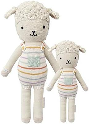 CUDDLE + KIND Avery The Lamb Regular 20" Hand-Knit Doll – 1 Doll = 10 Meals, Fair Trade, Heirlo... | Amazon (US)