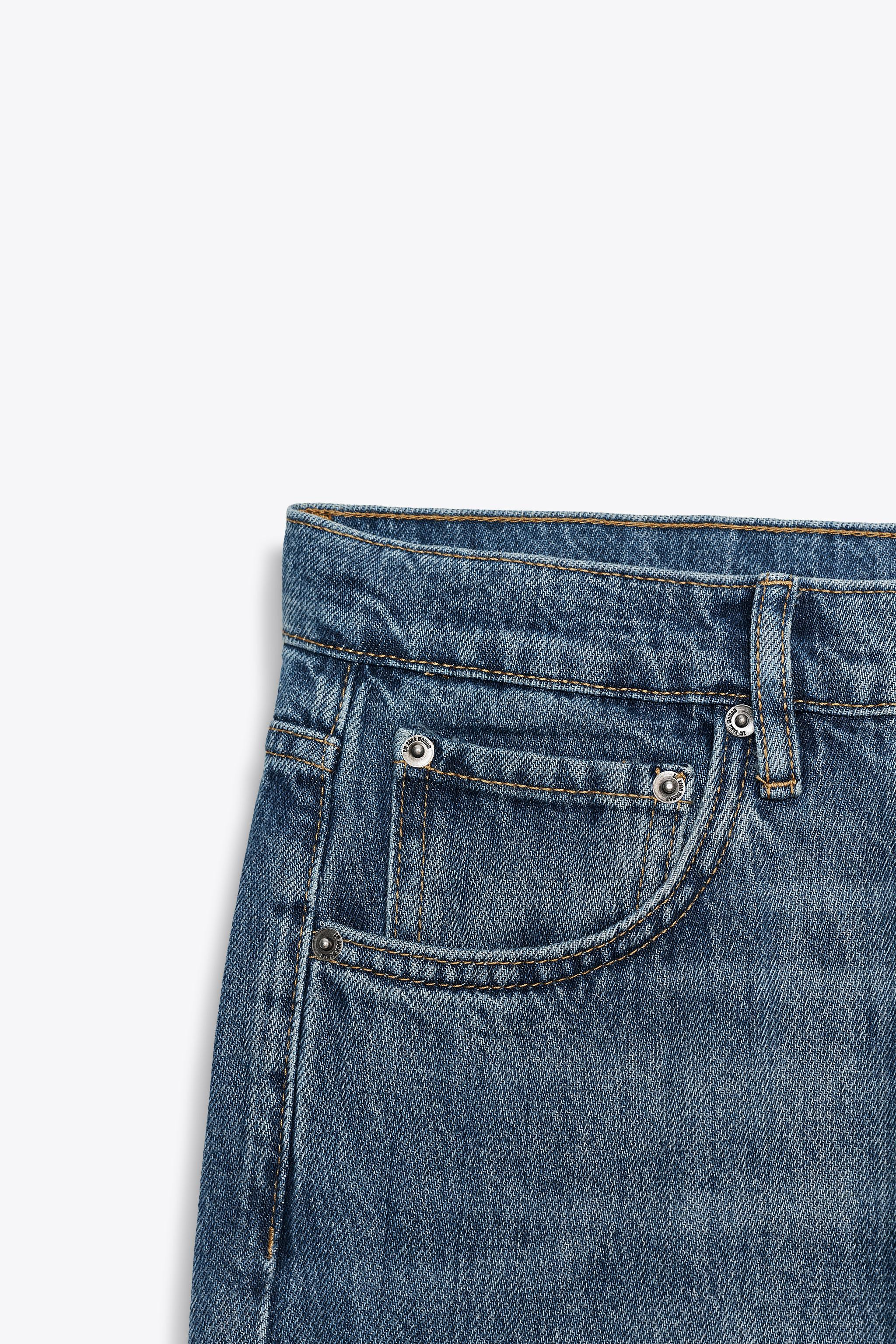 ZW COLLECTION WIDE LEG LOW-RISE JEANS | Zara UK