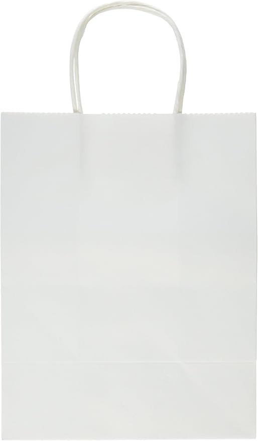Super Z Outlet Paper Gift Bags with Handles 8" x 10.25" x 4.25" for Arts & Crafts Projects, Color... | Amazon (US)