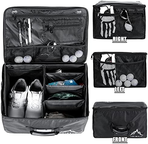 HIMAL HIMAL Golf Trunk Organizer - Waterproof Car Golf Locker Golf Supplies Trunk Organizer for G... | Amazon (US)