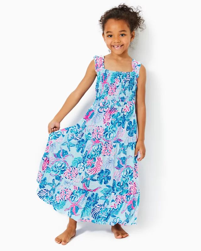 Girls Mini Hadly Maxi Dress | Lilly Pulitzer | Lilly Pulitzer