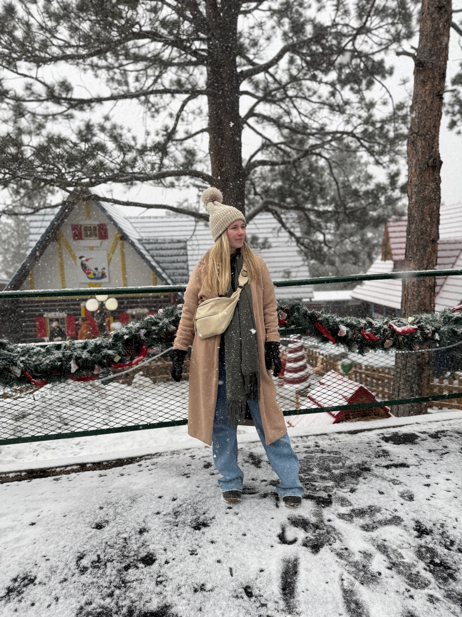Fashionable outfit for cold weather! It was 20 degrees when I wore this! Layers are key to keeping warm in this weather! My forever 21 sweater is on sale for only $10! Their website has major sales right now! These jeans are a staple from Abercrombie & Fitch! This Amazon scarf I need in every color! My Amazon fleece lined leggings under my jeans are a game changer for the cold weather! They are also on major sale! 

#LTKSaleAlert #LTKStyleTip #LTKTravel