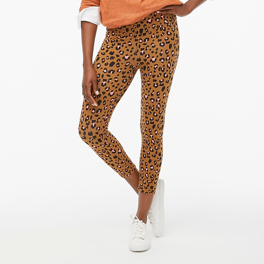 Printed cropped everyday leggings | J.Crew Factory