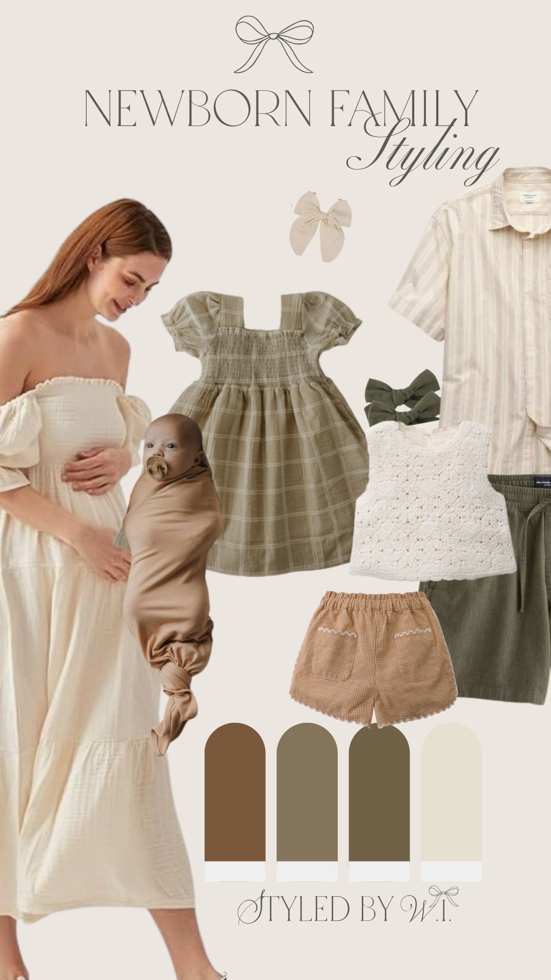 Newborn session styling for the whole family 

#LTKBump #LTKFamily #LTKBaby