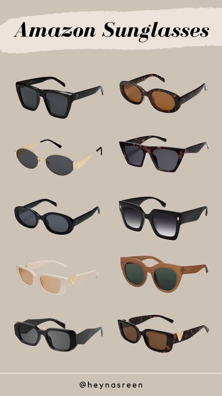The best Amazon sunglasses, all under $20!

#LTKfindsunder50 #LTKSeasonal #LTKstyletip