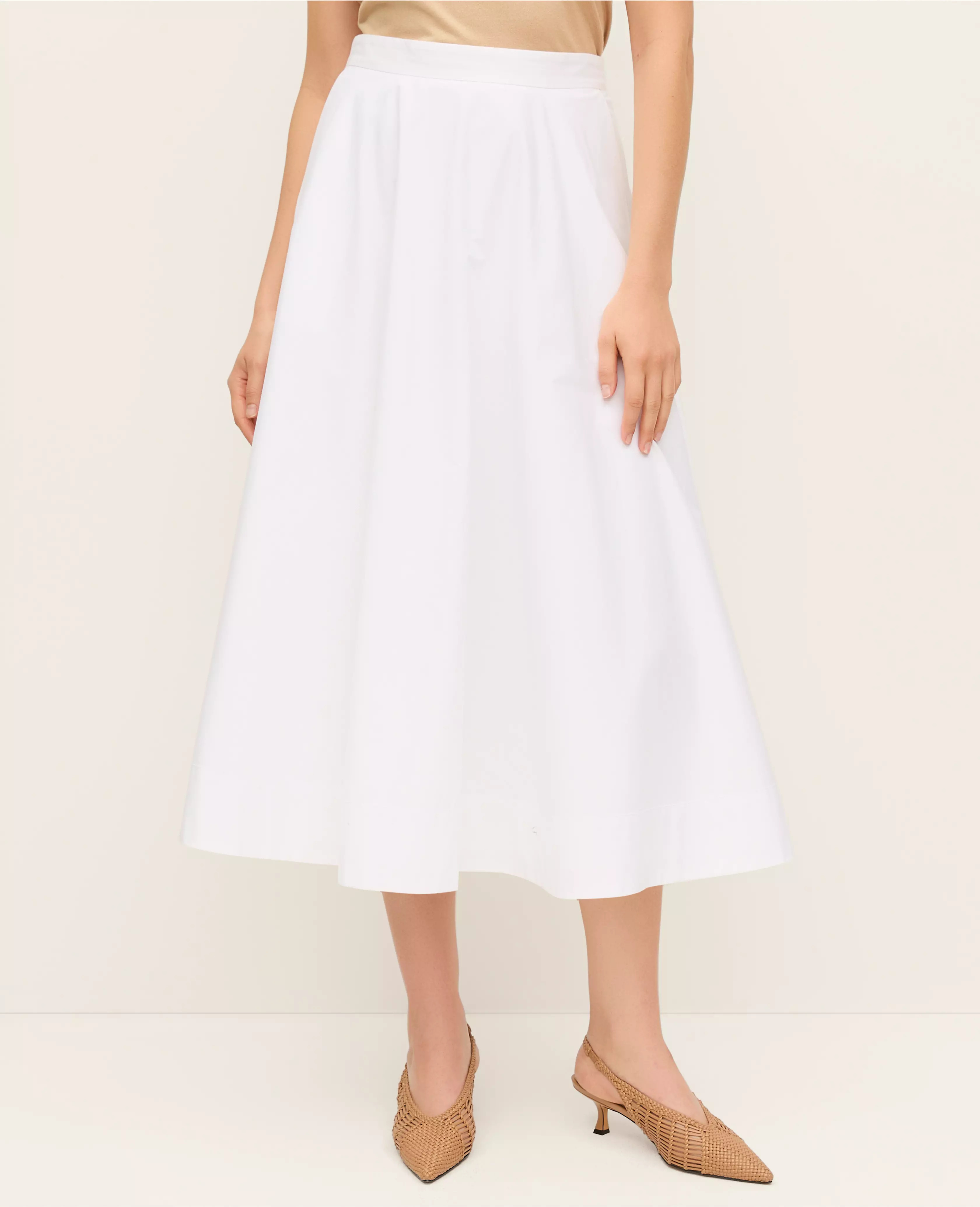 Full Midi Skirt | Ann Taylor