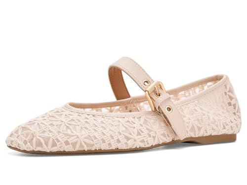 DV Dolce Vita Women's Mulaney Ballet Flat, Beige, 11 | Amazon (US)