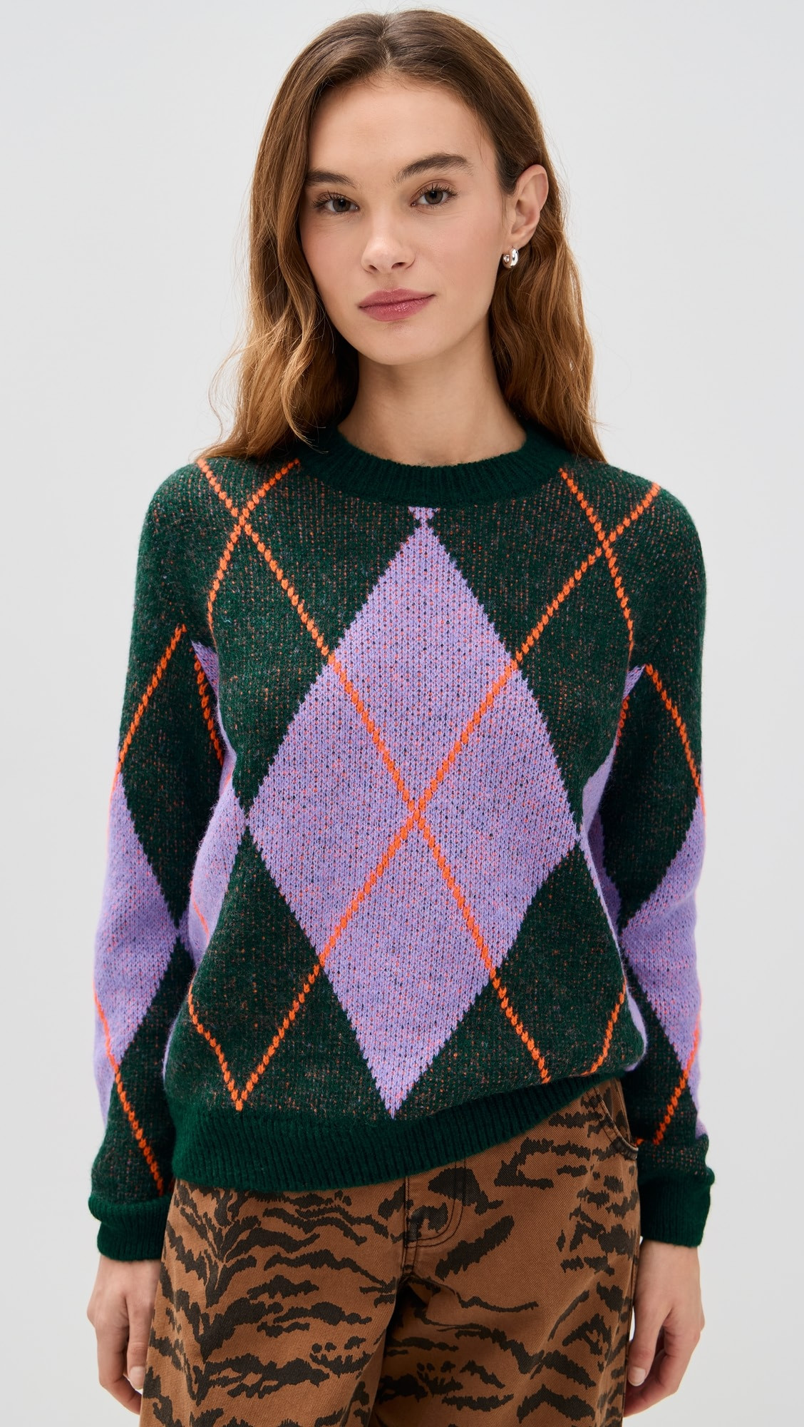 Iberlin Jacquard Knit Pull | Shopbop