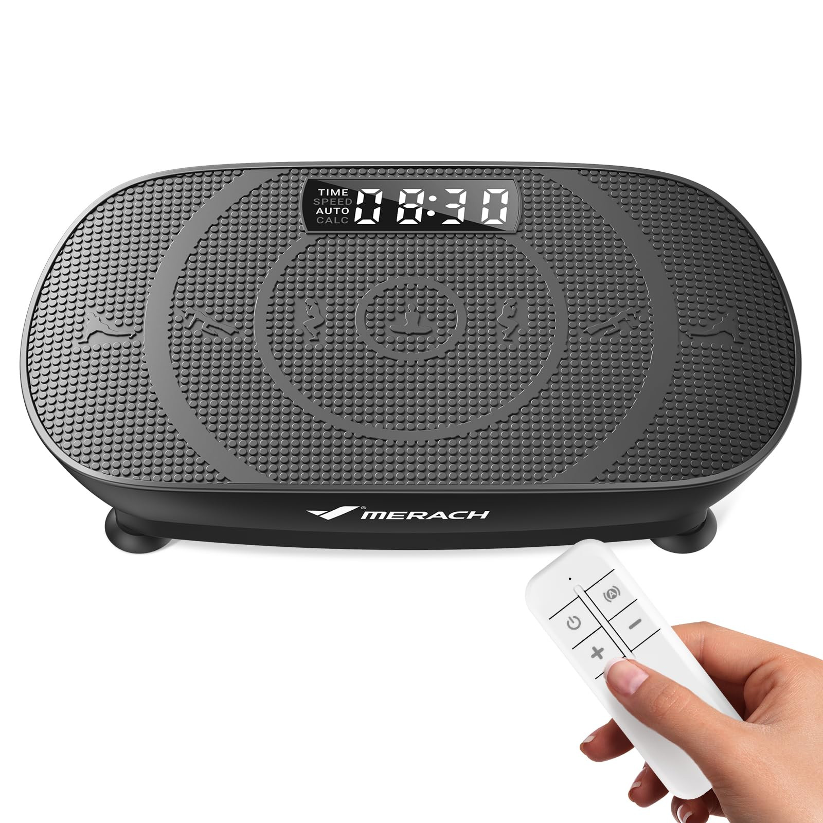 MERACH Vibration Plate Exercise Machine, Slim Vibration Plate for Lymphatic Drainage Weight Loss,... | Amazon (US)