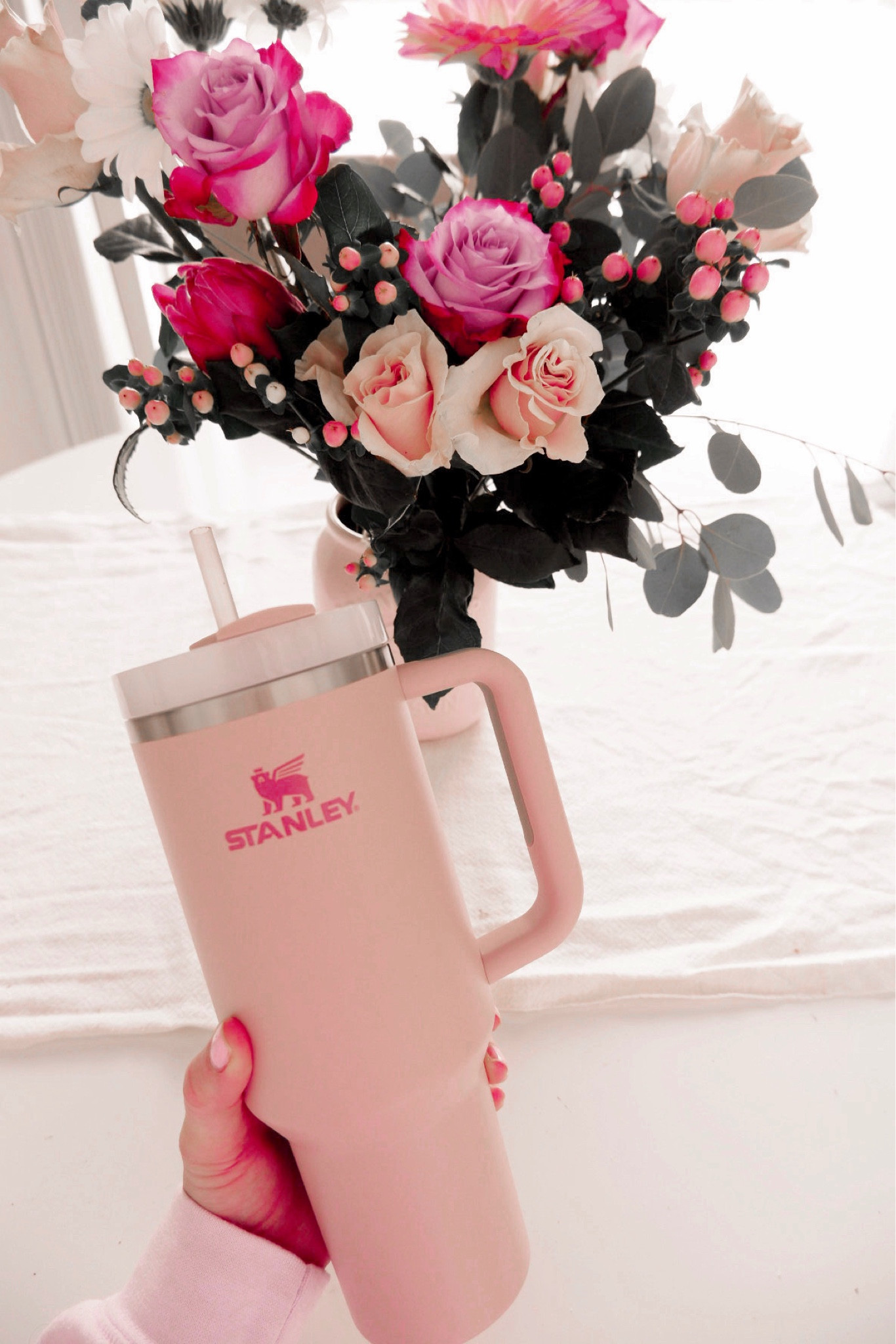 Pink Stanley tumbler 




#LTKSeasonal #LTKtravel #LTKfamily