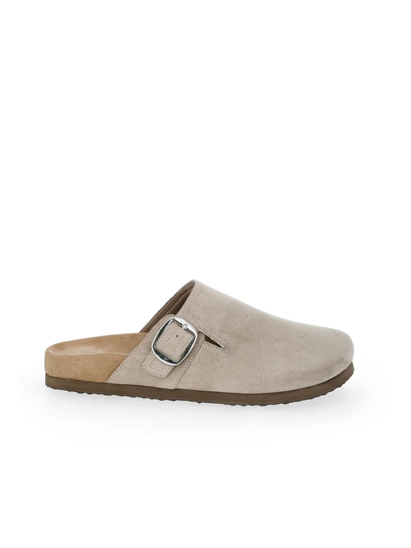 Time and Tru Women's Buckle Clogs - Walmart.com | Walmart (US)