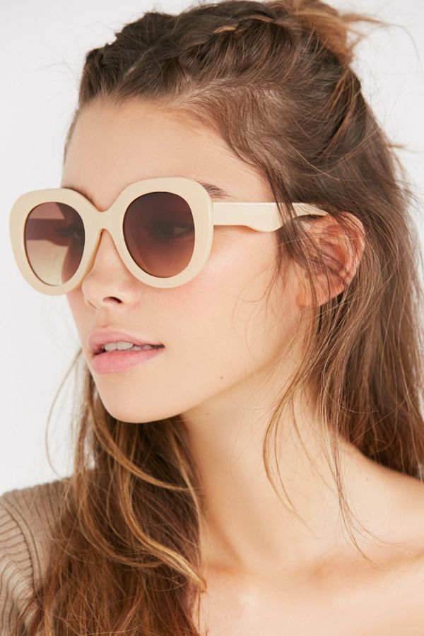 Sonny Oversized Round Sunglasses | Urban Outfitters (US and RoW)