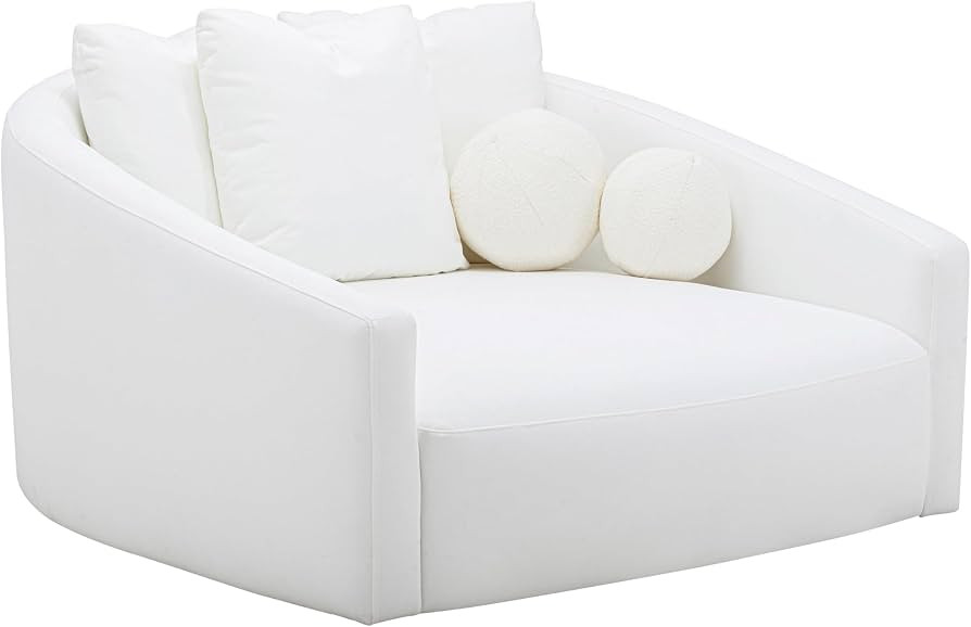 Tov Furniture Hanim Cream Performance Fabric Daybed | Amazon (US)