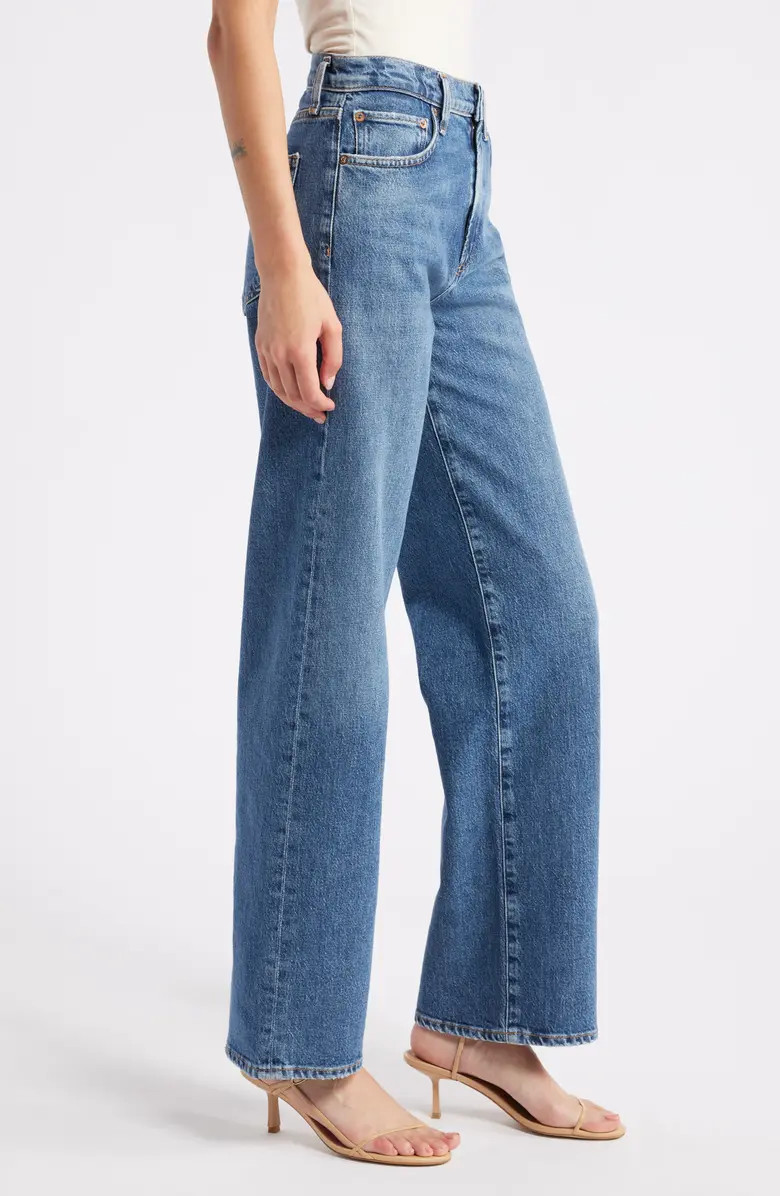 Harper Ankle Relaxed Straight Leg Jeans | Nordstrom