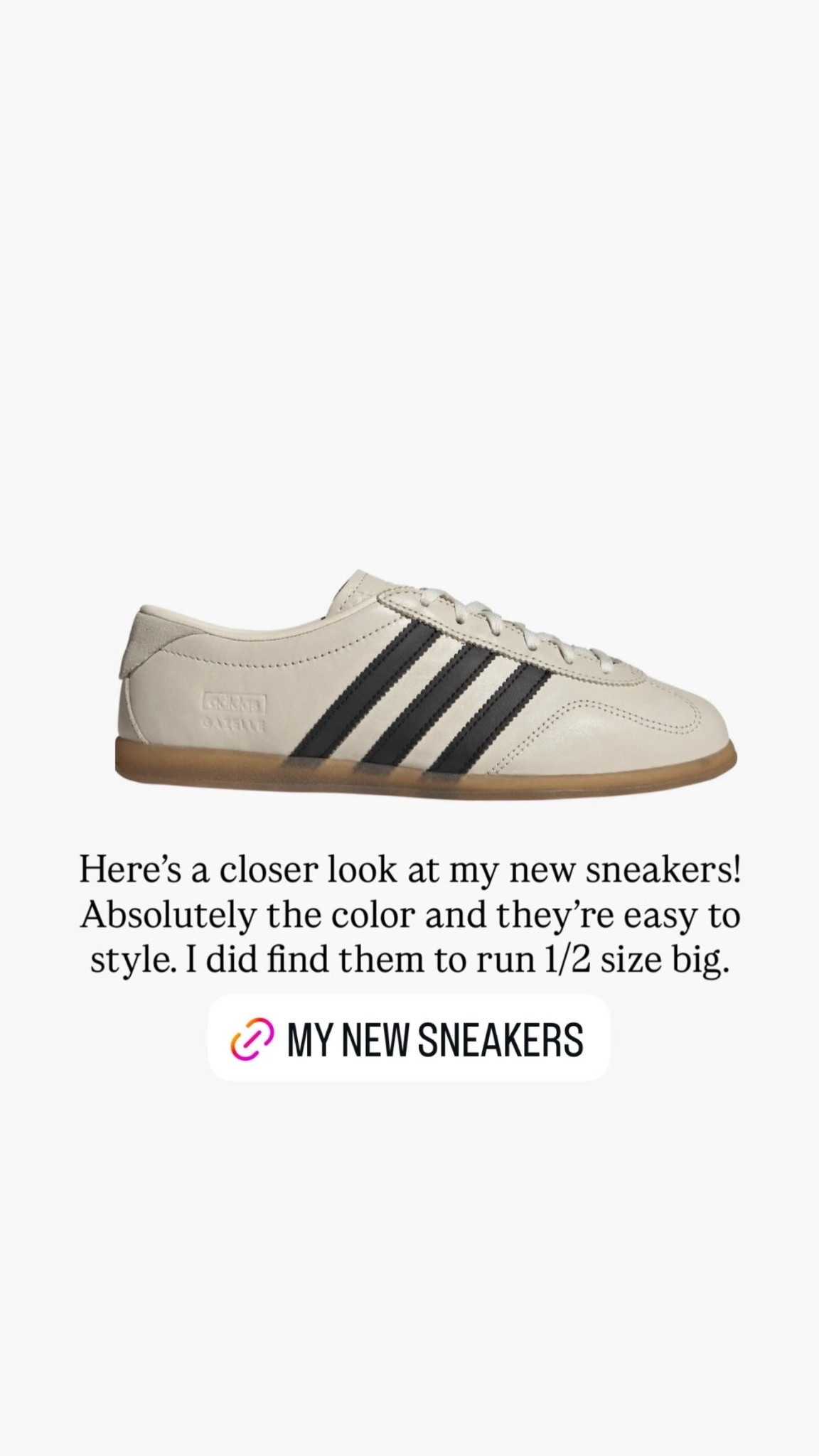 Here's a closer look at my new sneakers!
Absolutely the color and they're easy to style. I did find them to run 1/2 size big.

#LTKgrwm #LTKActive #LTKootd