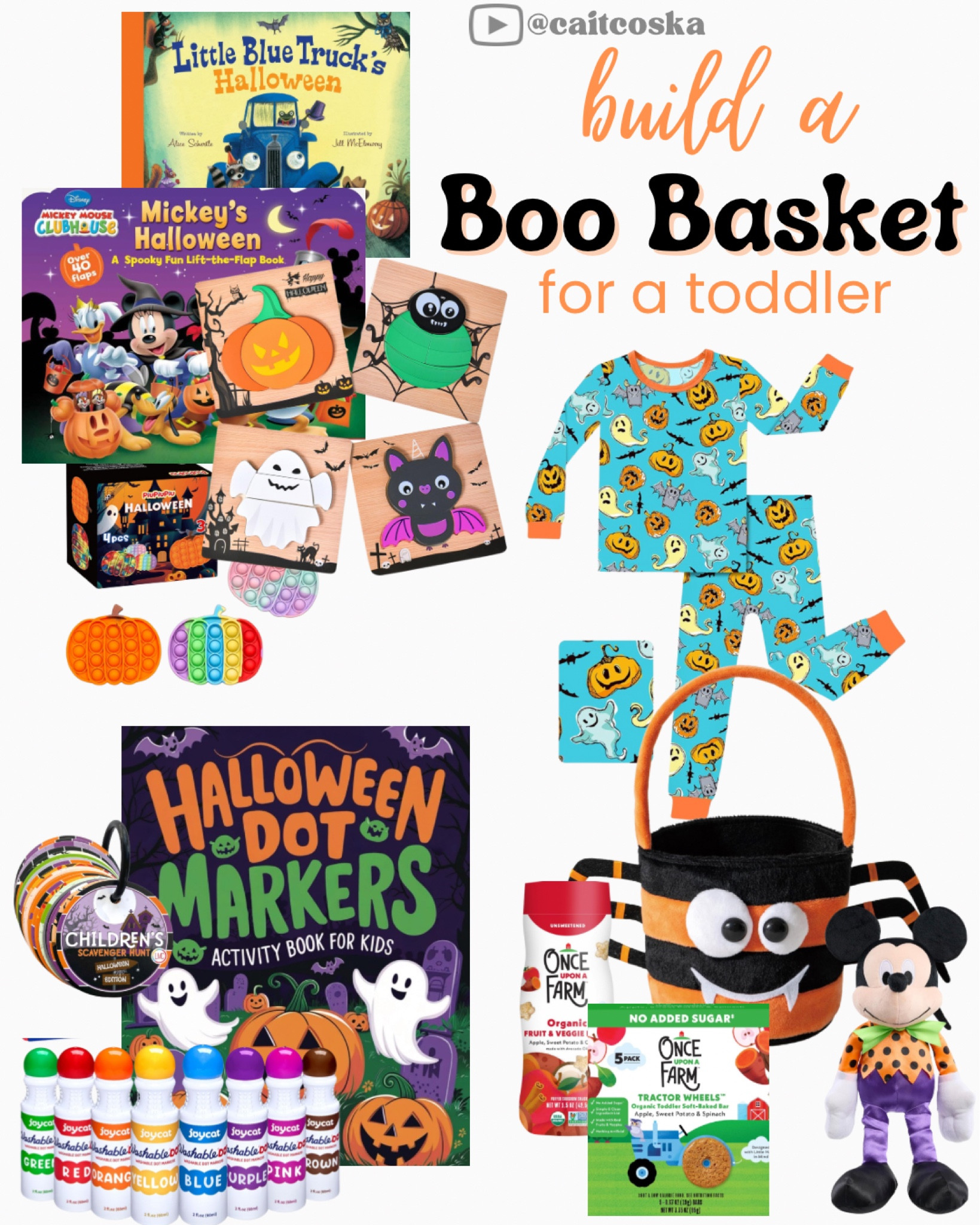 🎃 Toddler Boo Basket Ideas You Need This Halloween! 🎃

Looking for the perfect way to treat your little one this spooky season? I’ve put together a Boo Basket filled with toddler-approved goodies that are fun, interactive, and sure to keep them entertained. 🎁👻

🧸 Mickey Mouse Plush: Soft, cuddly, and a must-have for any Disney-loving toddler! Perfect for cozy fall nights. 🖤

📚 Books & PJs: Adorable Halloween-themed pajamas and engaging board books that make bedtime extra special. 🎃📖

🎨 Sensory & Art Toys: Keep little hands busy with sensory toys and fun art supplies—they’ll love getting creative! 🎨✨

Shop everything on the Like to Know It app now to build your own Boo Basket in time for Halloween! 🎉👻

#LTKGiftGuide #LTKKids #LTKHalloween