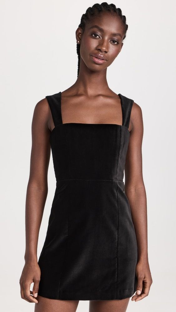alice + olivia Taylum Sleeveless Velvet Mini Dress | Shopbop | Shopbop