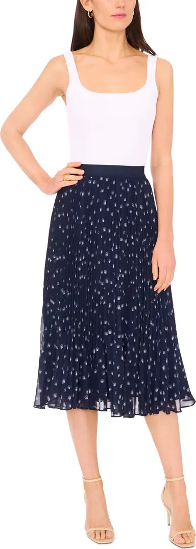 Print Pleated Skirt | Nordstrom