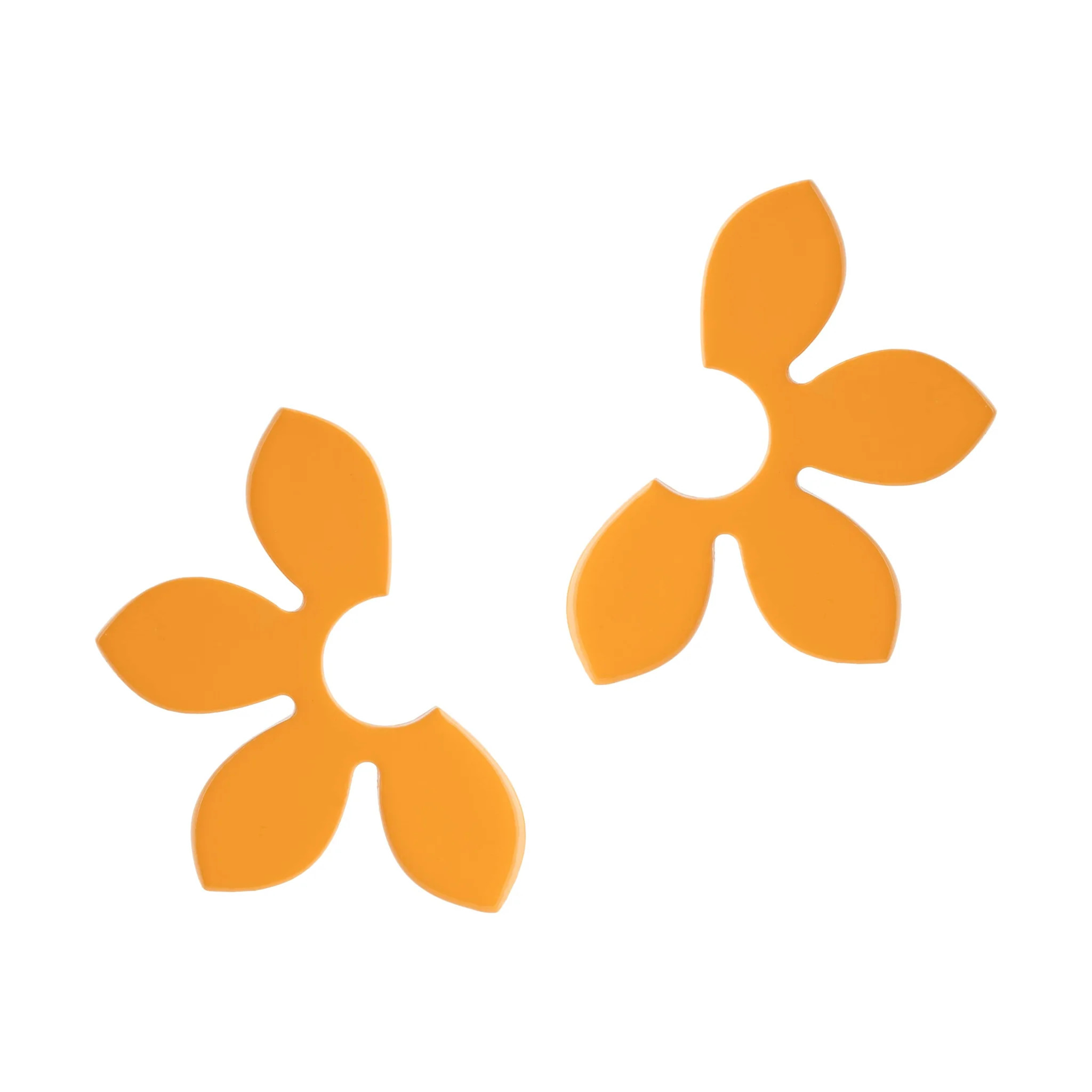 Orange Petal Earrings | Sunshine Tienda