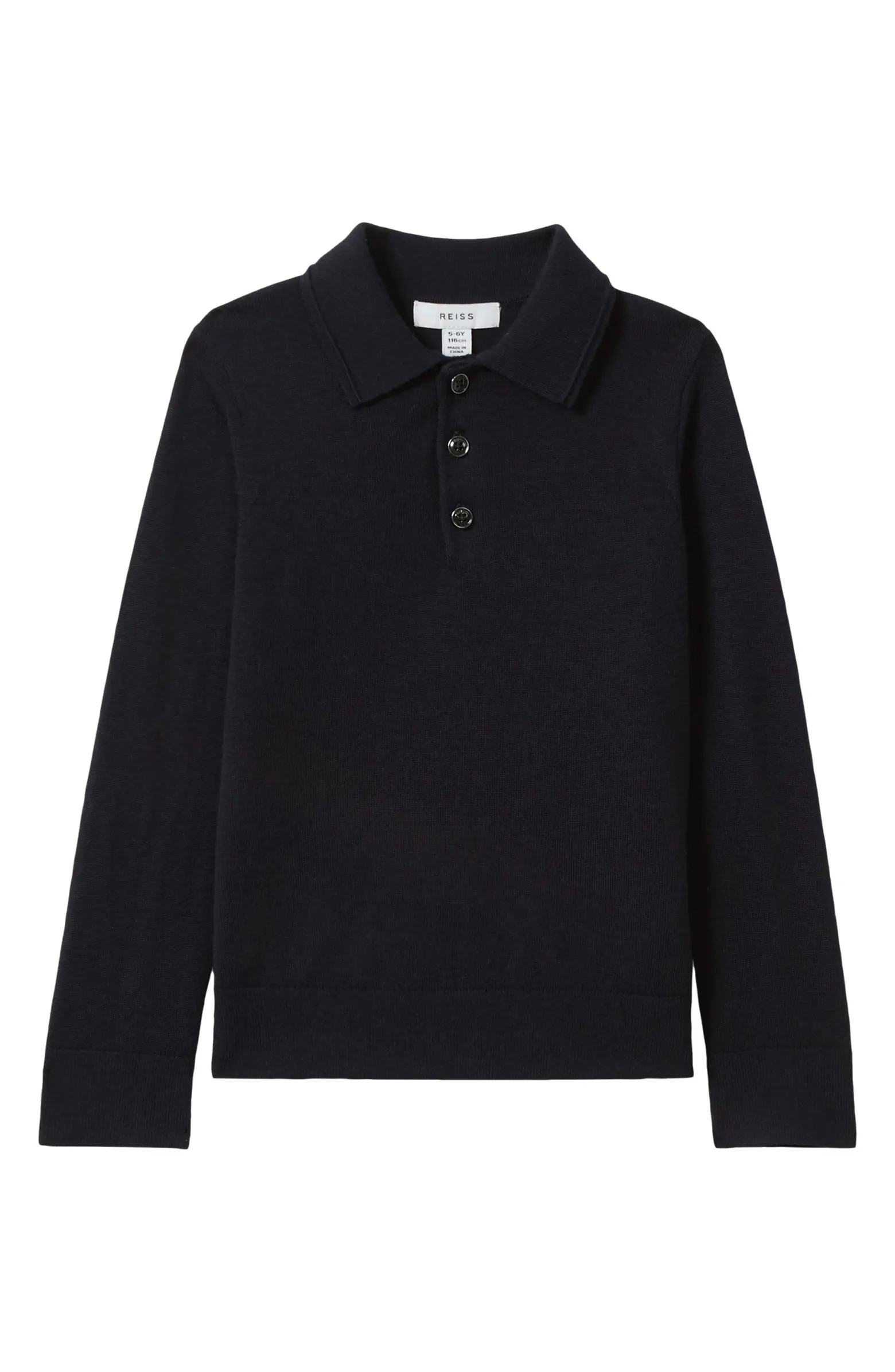 Kids' Trafford Jr. Wool Polo Sweater | Nordstrom