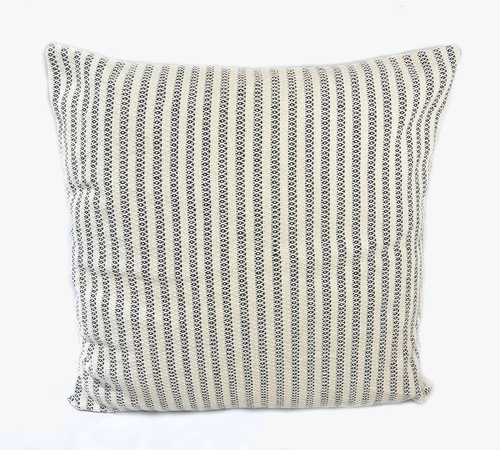 Mitra Handwoven Striped Pillow Cover | Pottery Barn (US)
