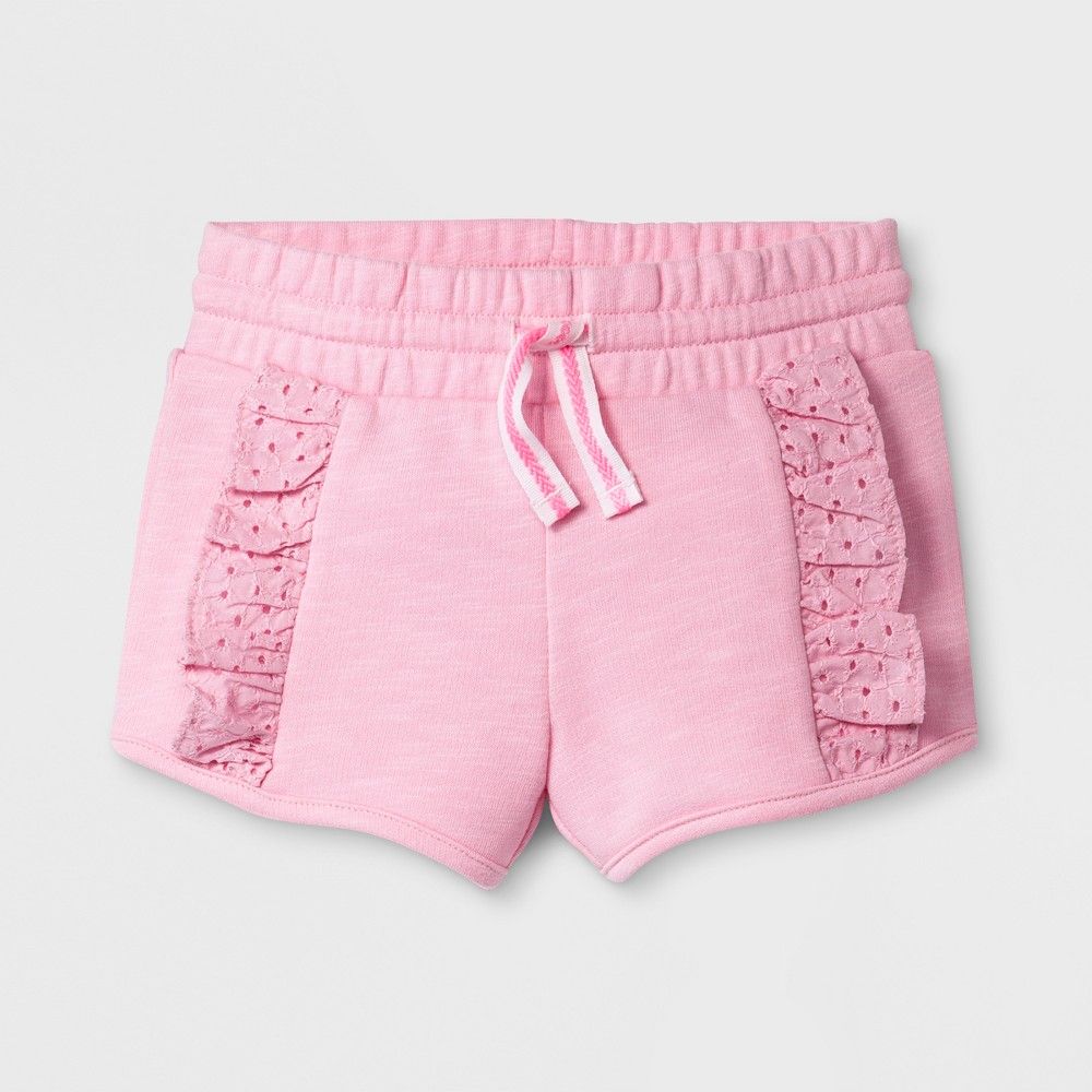 Toddler Girls' Cargo Shorts - Cat & Jack - Light Pink 2T | Target