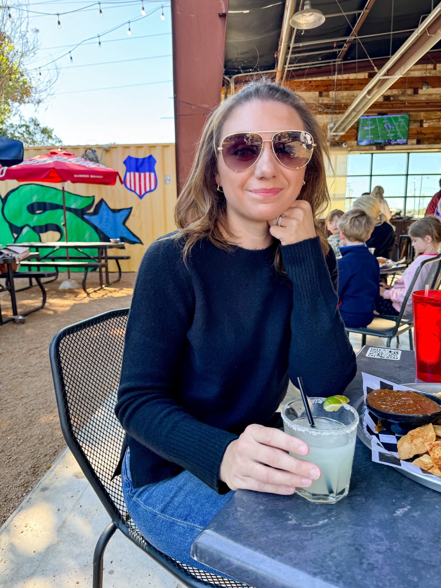 finally feeling like Texas fall!! The perfect cozy sweater for sitting outside on the patio paired with my favorite denim! the best sweater for under $40! 


Chloe sneakers / 7 for all mankind / j crew / j crew factory / patio season outfits / fall fashion / cashmere sweater / black sweater / fall outfit / casual fall outfit 

#LTKsalealert #LTKHalloween #LTKfindsunder100