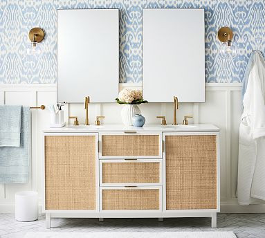 Westly 59" Double Sink Vanity | Pottery Barn (US)