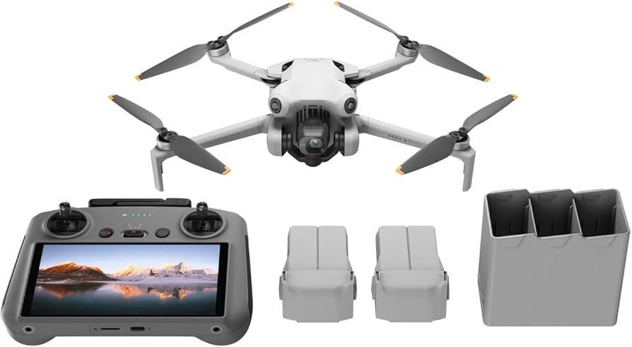 DJI Mini 4 Pro Fly More Combo Plus with DJI RC 2, Mini Drone with 4K HDR Video, 3 Intelligent Fli... | Amazon (US)