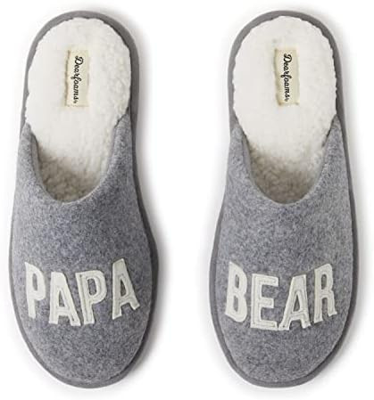 Dearfoams Men's Papa Bear Matching Family Gifts for Dad Clog | Amazon (US)