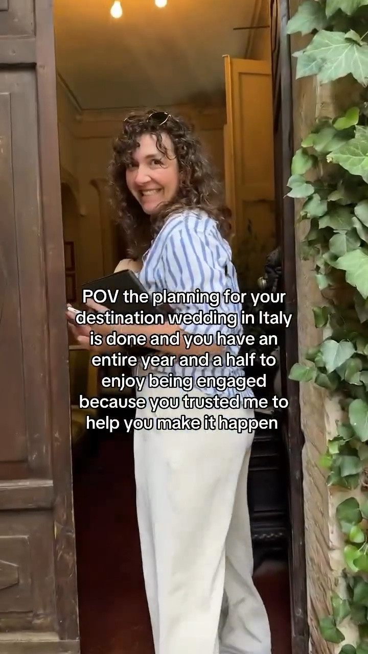 Take it from my couples 🥰🥰

Ready to talk about how i can support YOUR destination wedding in Italy? 

DM and let’s dive in! 

#italy #traveltoitaly #italianwedding #2026bride #destinationwedding #italywedding #2026wedding #italywedding #weddingplanning #weddingtiktok