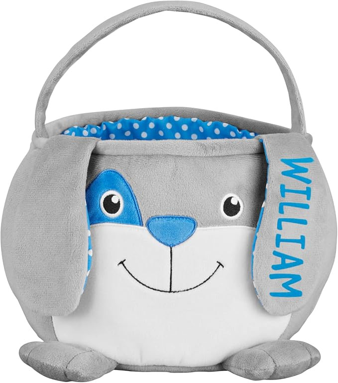 Let's Make Memories Personalized Furry Friends Easter Basket - Customized Easter Basket for Kids ... | Amazon (US)