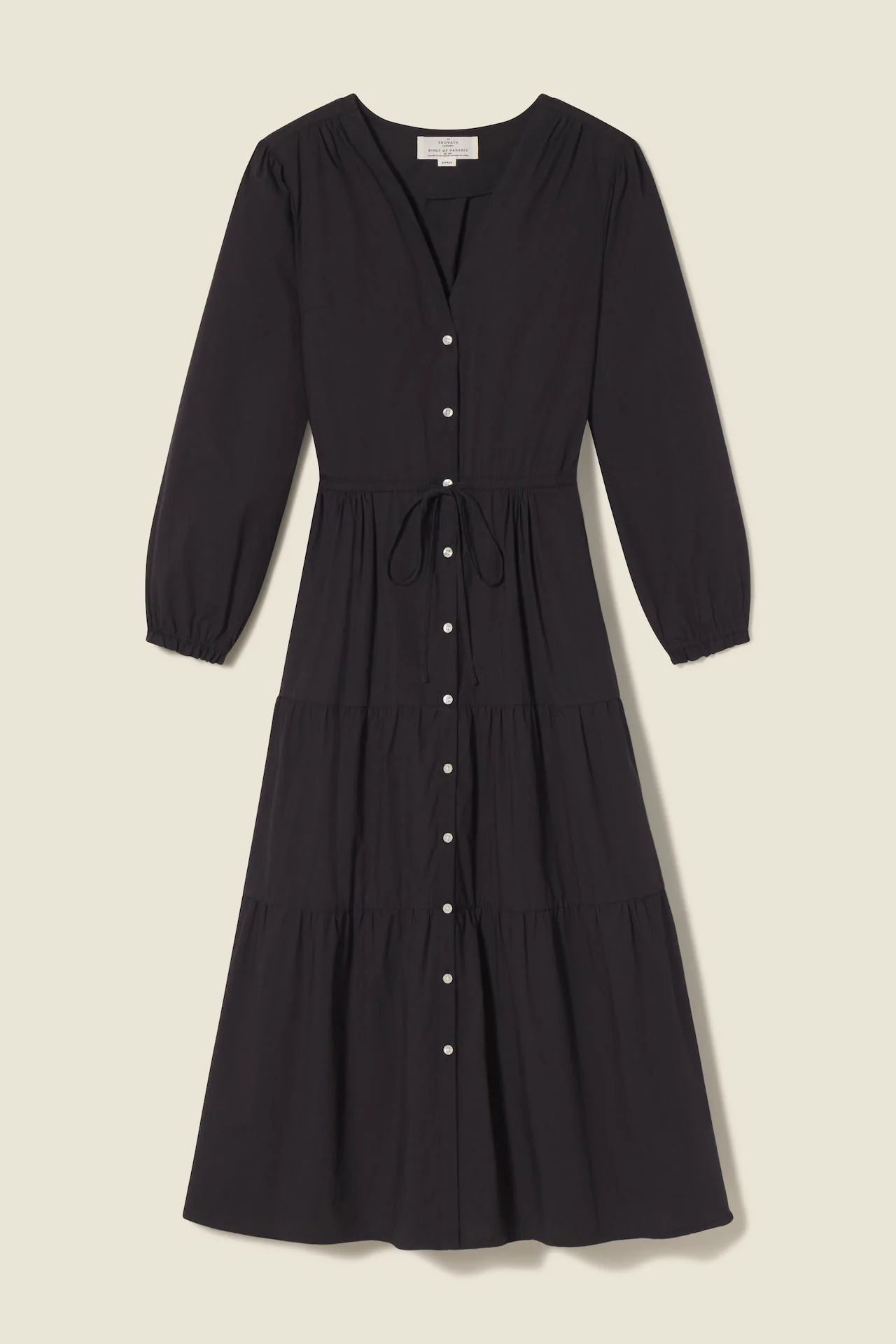 Ainsley "B" Dress Black | TROVATA