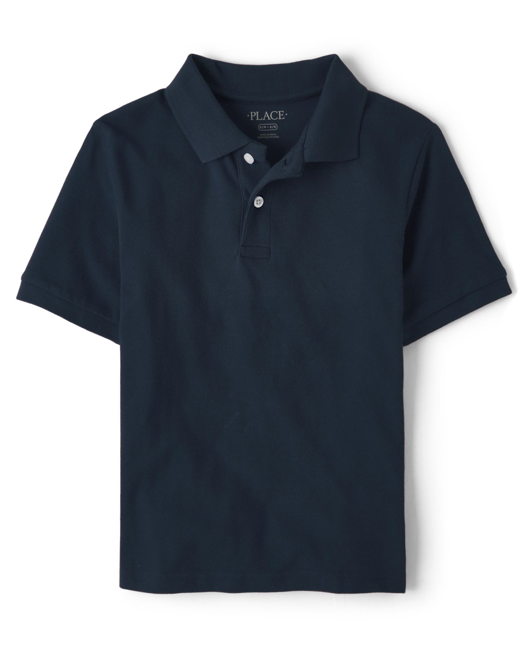 Boys Uniform Pique Polo - nautico | The Children's Place