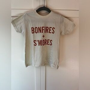 Aspen + Company Kids Toddler Bonfires & S’mores Graphic T Shirt Size 4 | Poshmark