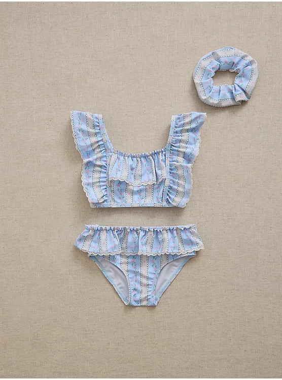 Little Edit Blue Floral Bikini | George