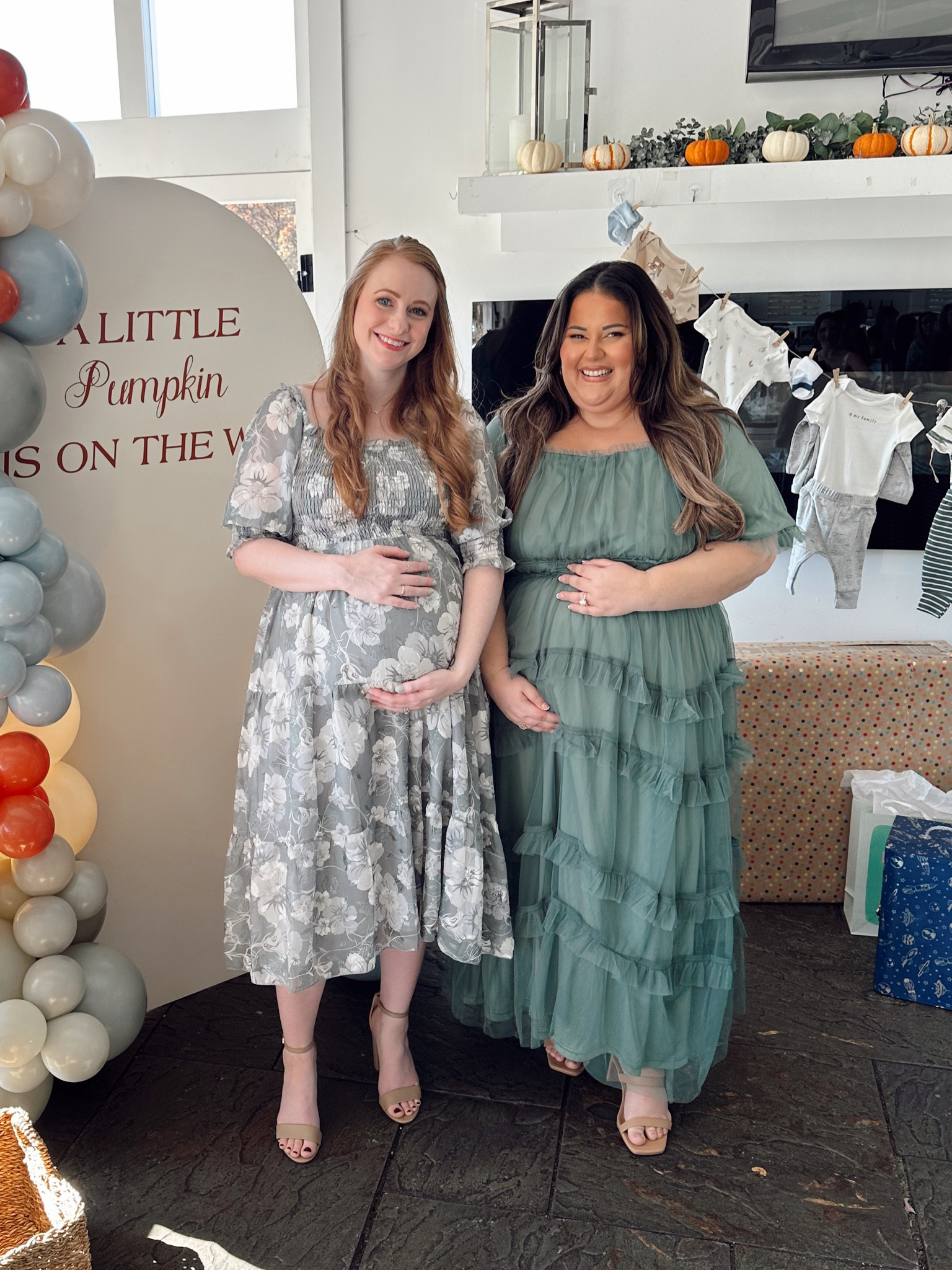 These baby shower dresses were both perfect for the occasion! 🥹 They are both bump friendly of course, but also just perfect for my curvy babes who like a super comfy + beautiful dress option! ✨

I am wearing a 2X in my dress. The 1X definitely would’ve worked as well since it’s so roomy, but I felt very comfy in the 2X as well! 

#LTKBump #LTKPlusSize #LTKStyleTip