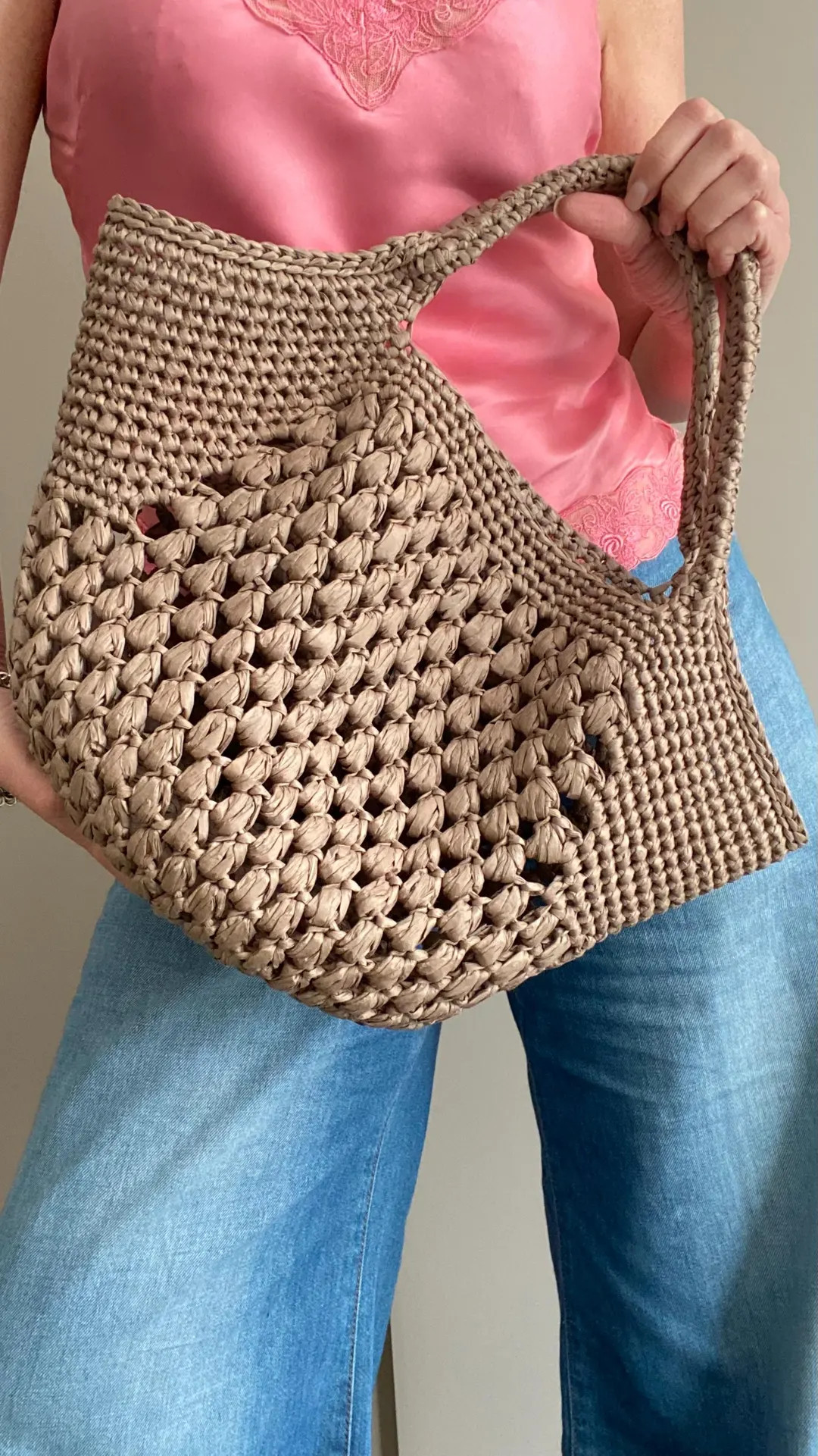 CROCHET PATTERN Valencia Bag Crochet Bag Tote Pattern Crochet Purse Woman Bag, Shopping Bag, Summ... | Etsy (US)