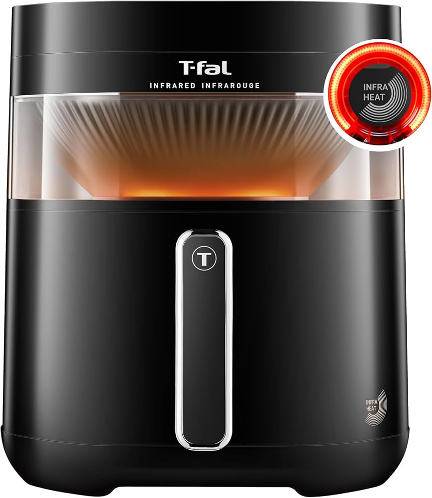 T-fal Infrared Air Fryer, 2x Faster Than Traditional Heating*, Large Air Fryer Dehydrator Combo, ... | Amazon (US)