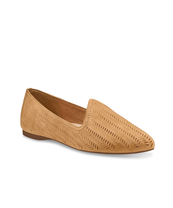 The Heron - Wheat Suede Laser Cut | BIRDIES