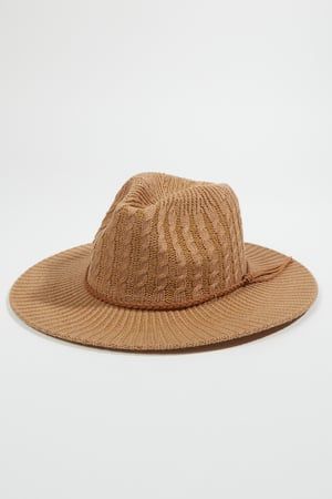 Cable Knit Panama Hat | Altar'd State