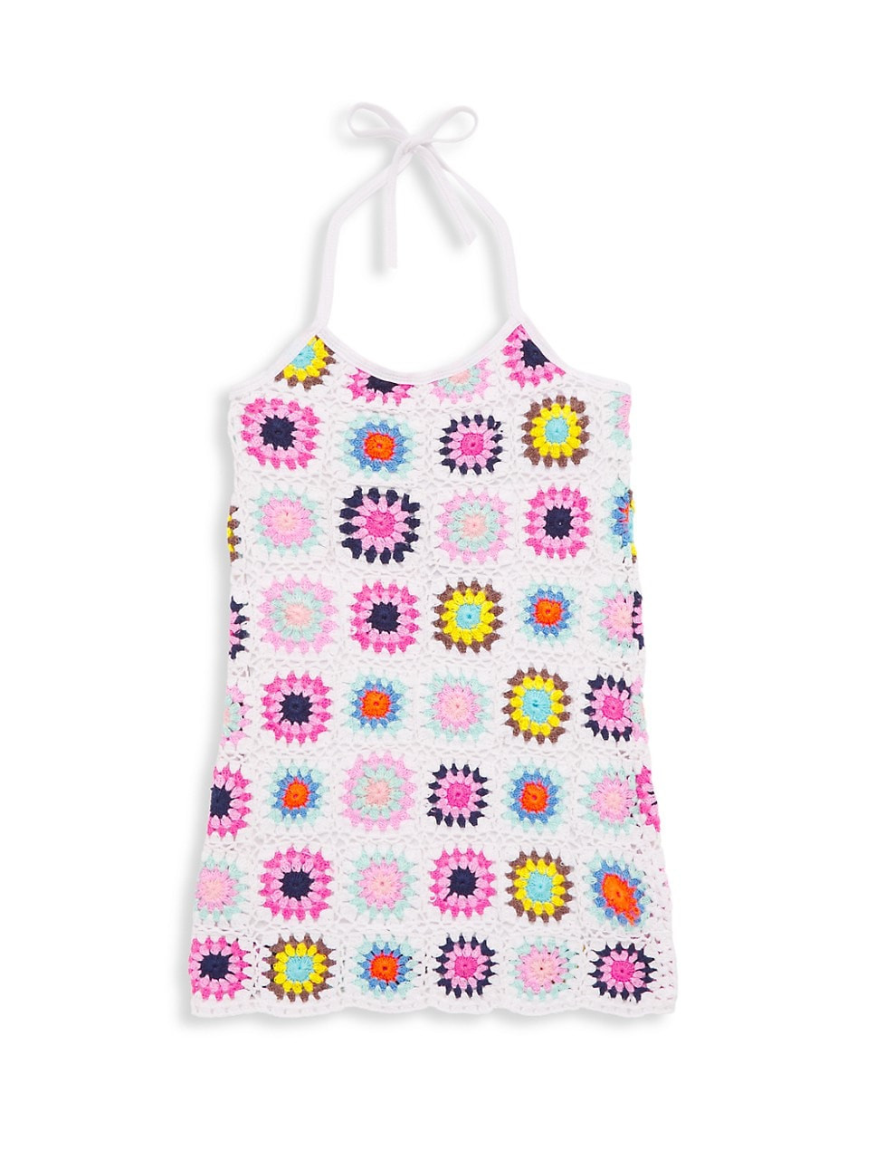 Little Girl's & Girl's Crochet Halter Dress | Saks Fifth Avenue