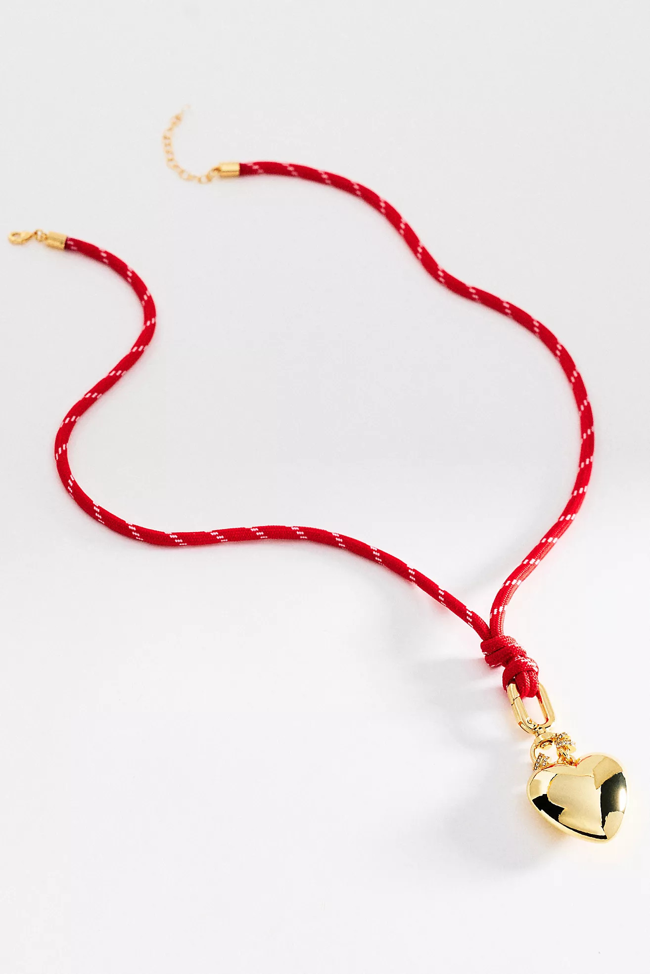 Heart Pendant Cord Necklace | Anthropologie (US)