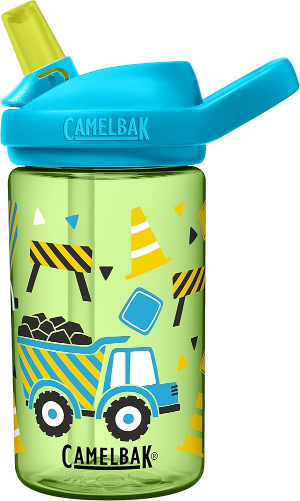 CamelBak Eddy+ 14 oz Kids Water Bottle with Tritan Renew – Straw Top, Leak-Proof When Closed, B... | Amazon (US)