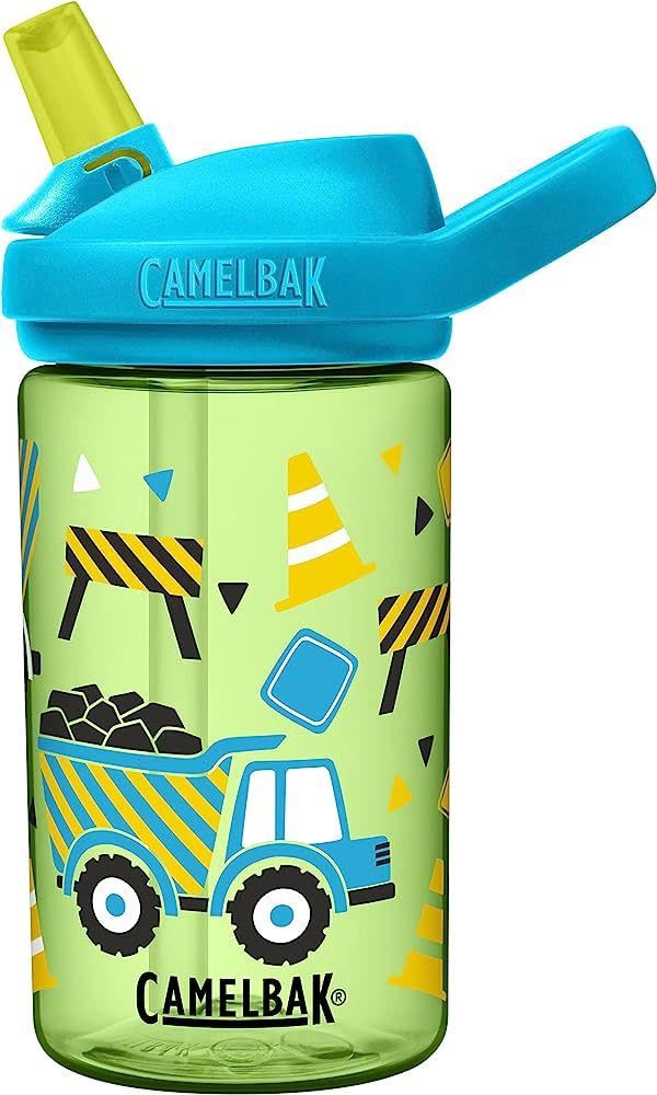 CamelBak Eddy+ 14 oz Kids Water Bottle with Tritan Renew – Straw Top, Leak-Proof When Closed, B... | Amazon (US)