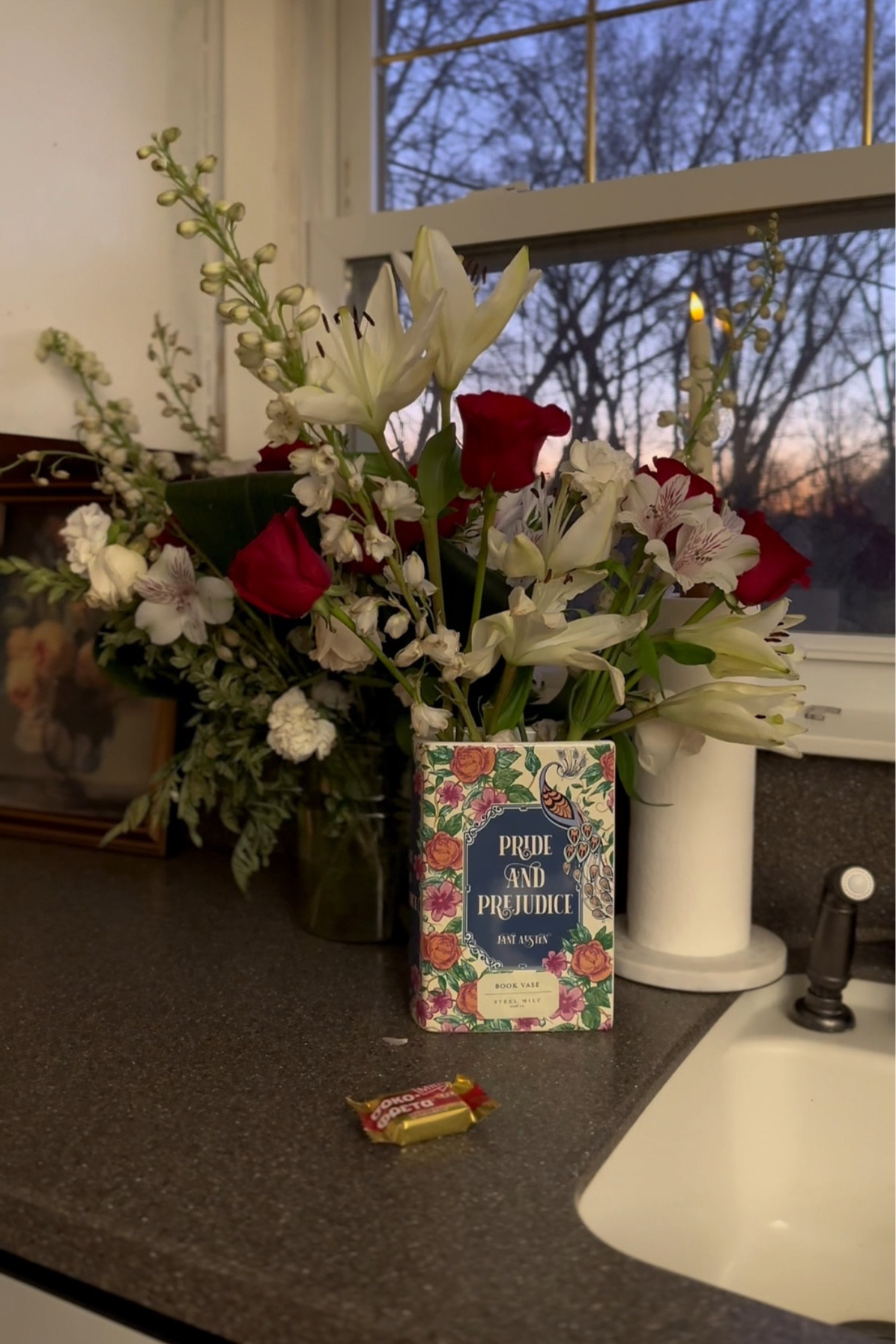 Ceramic book vase for the book lover. Pride and Prejudice book vase  

#LTKhome